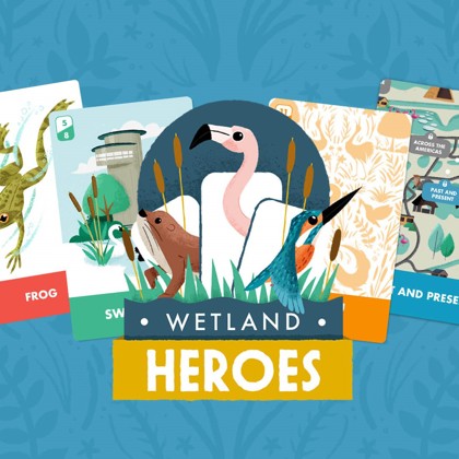 Aardman Slimbridge Wetland Heroes Square